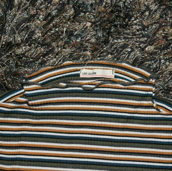 Love Culture Striped Long Sleeve L - Picture 3 of 6